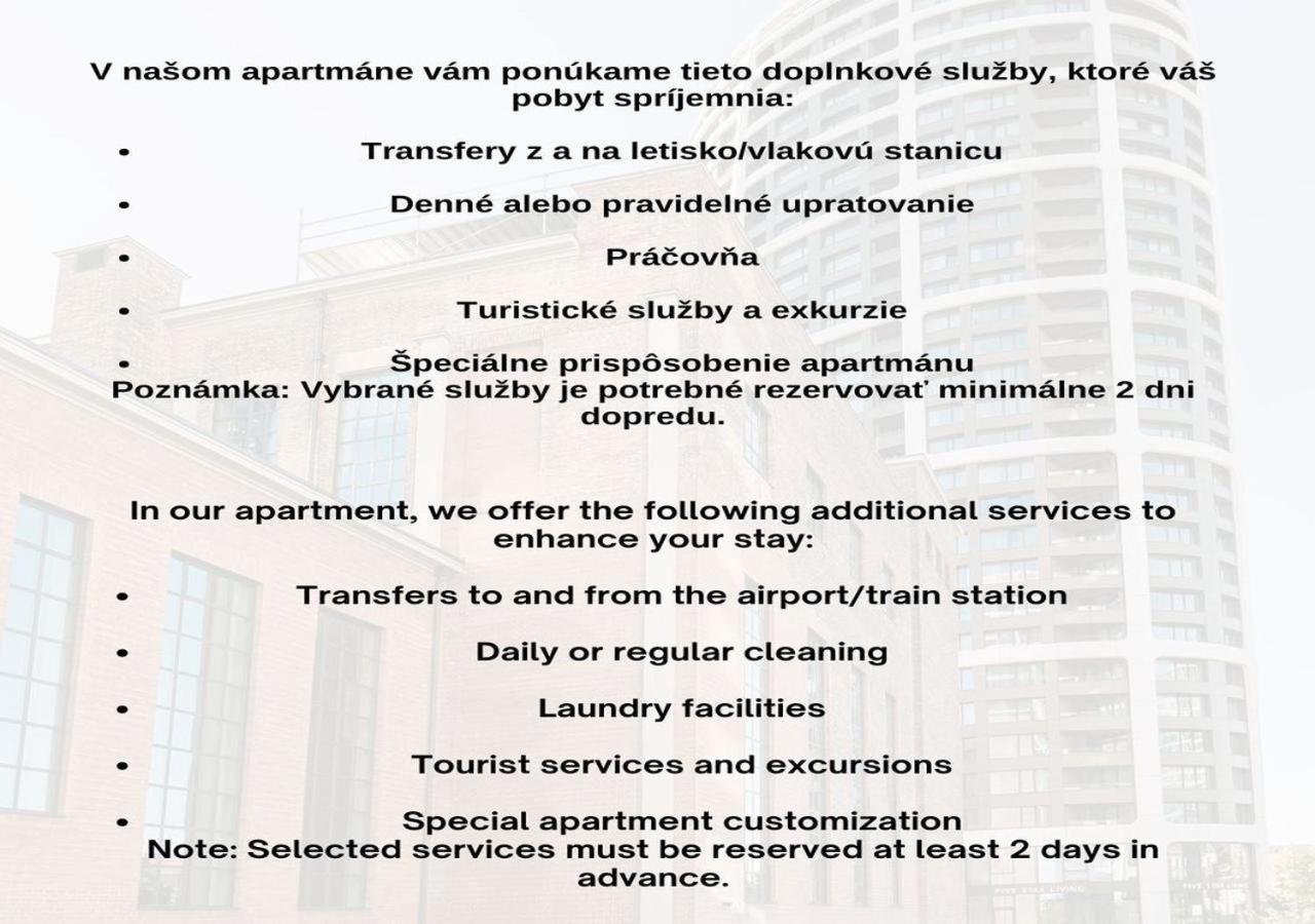 Skau Eurovea Duplex Apartment Danube Exclusive View Free Parking Bratislava Ngoại thất bức ảnh